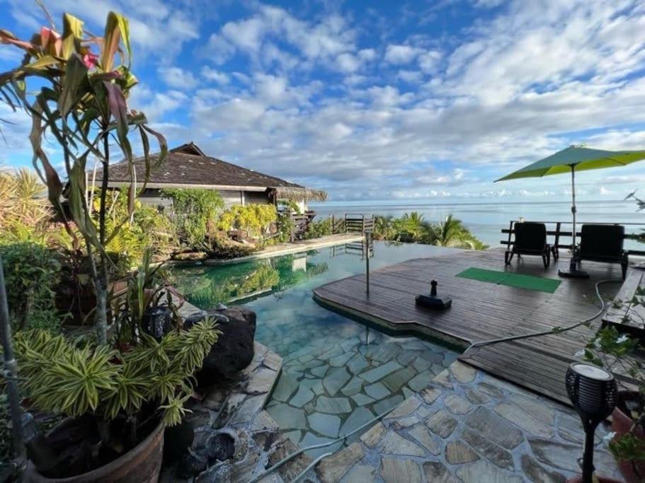 Tehuarupe Surf Studios Haapiti エクステリア 写真