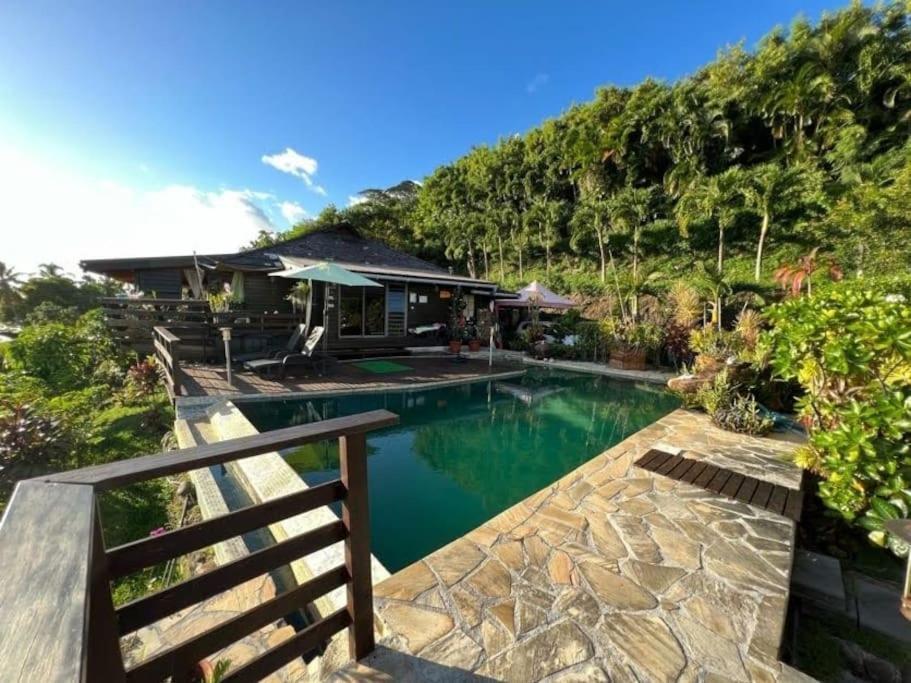 Tehuarupe Surf Studios Haapiti エクステリア 写真